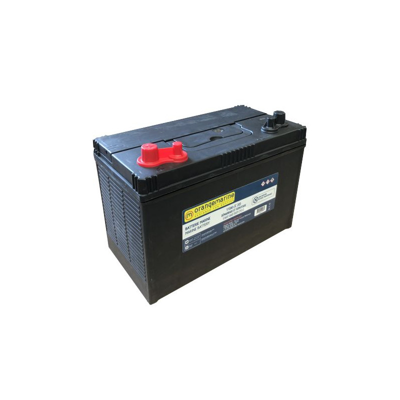 BATTERIE MARINE 12V DÉMARRAGE ET SERVITUDE DUAL DECHARGE LENTE 100 Ah pas  cher en vente sur stock