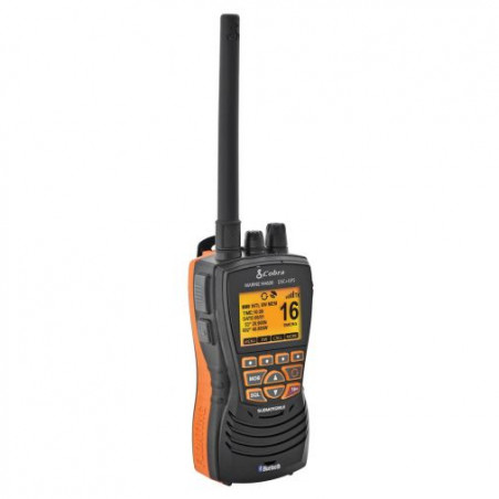 VHF PORTABLE COBRA HH600 ÉTANCHE ET FLOTTANTE + GPS INTÉGRÉ 