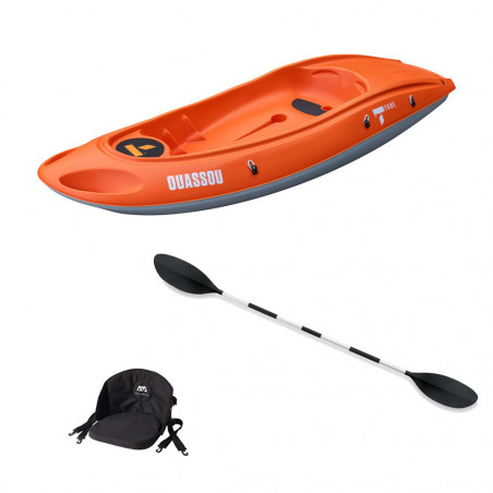 PACK KAYAK TAHE OUASSOU ORANGE SIT ON TOP