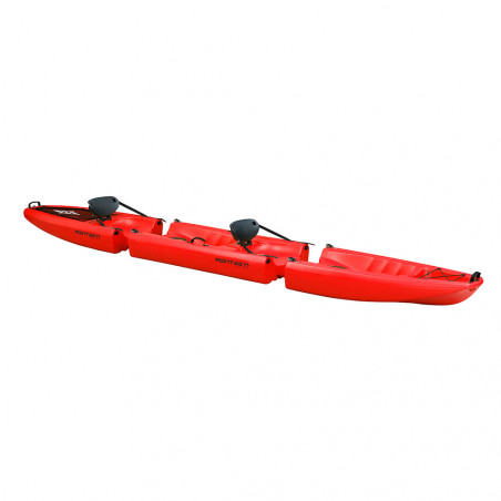copy of KAYAK MODULABLE SIT ON TOP POINT 65°N FALCON TANDEM ROUGE