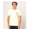 T-SHIRT RIPCURL IN DA POCKET TEE JAUNE CLAIR