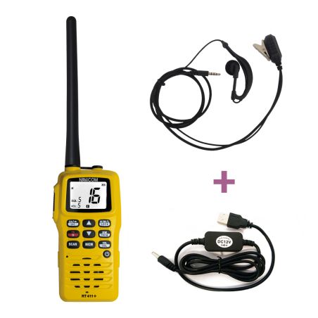 Pack VHF Portable RT411+ - NAVICOM