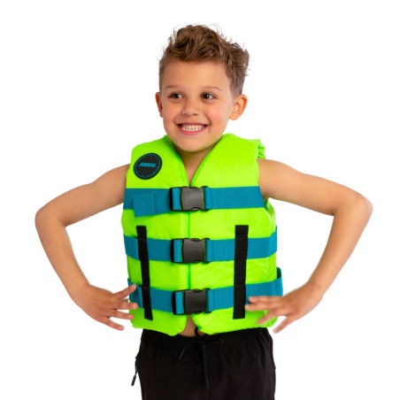 Gilet enfant jobe nylon life vest enfant vert