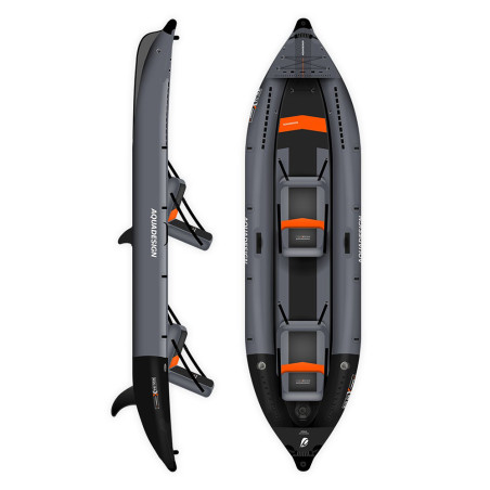 Kayak gonflable aqua design xperience 360 2 personnes