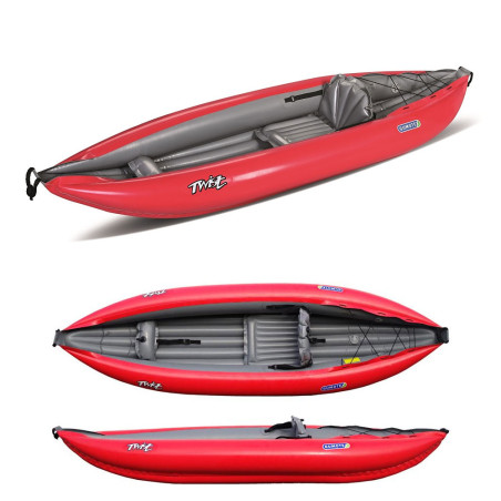 Kayak gonflable gumotex twist 1 rouge