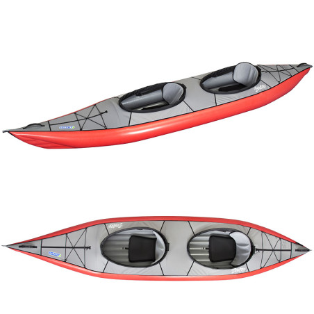 Kayak gonflable gumotex swing 2 rouge