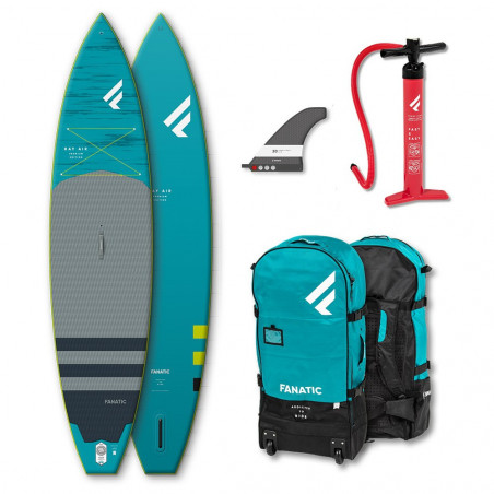 PADDLE GONFLABLE FANATIC RAY AIR 11.6 PREMIUM SAC + POMPE