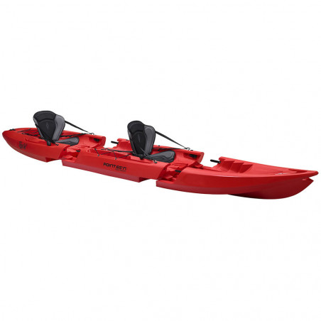 KAYAK MODULABLE POINT 65°N TEQUILA GTX DUO ROUGE