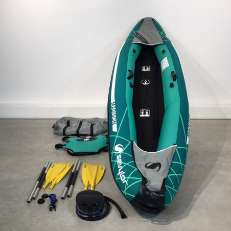 Kayak gonflable reconditionné sevylor madison 2p