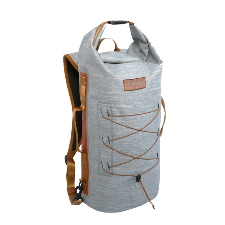 Sac etanche zulupack indy 20l gris/camel