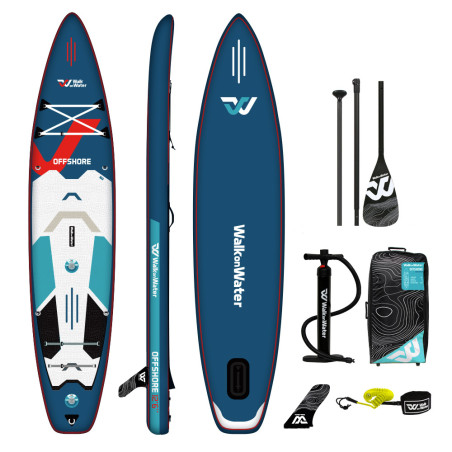 Paddle gonflable wow advanced offshore 12.6 fusion double chambre