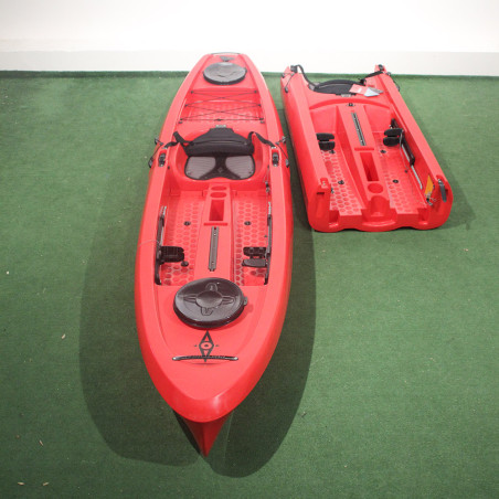 Kayak modulable rigide occasion point 65°mojito tendem