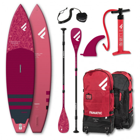 PADDLE FANATIC 2022 DIAMOND AIR TOURING 11.6x31 GONFLABLE + PAGAIE CARBON DIAMOND C35 COMPLET
