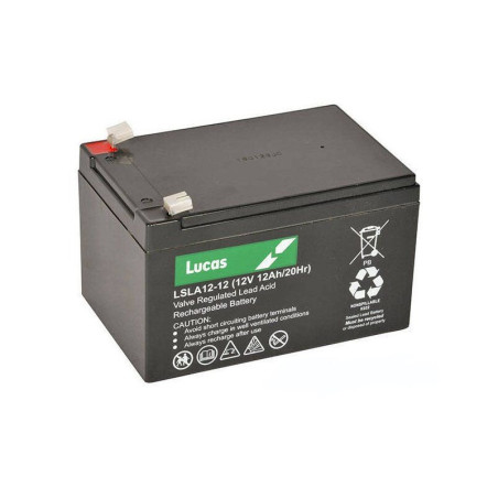 Batterie lucas agm standby pour sondeurs 12v 7ah