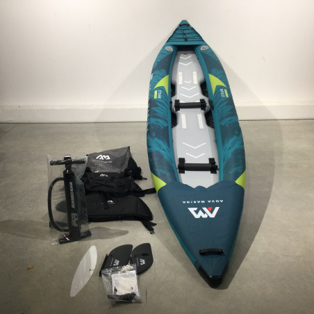 Kayak gonflable occasion aquamarina steam 412 comme neuf