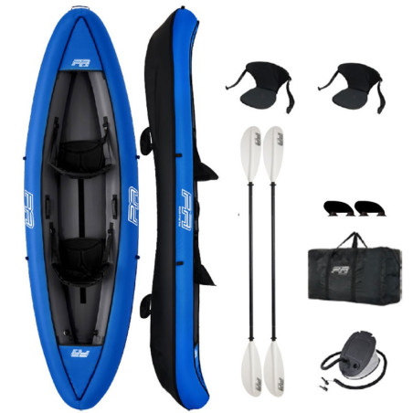 Pack kayak gonflable aqua marina pure air 330 reconditionne