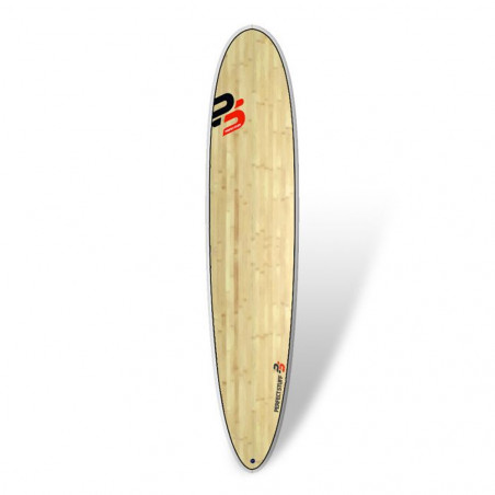 SURF LONGBOARD PERFECT STUFF 9.1 EPOXY BAMBOO 