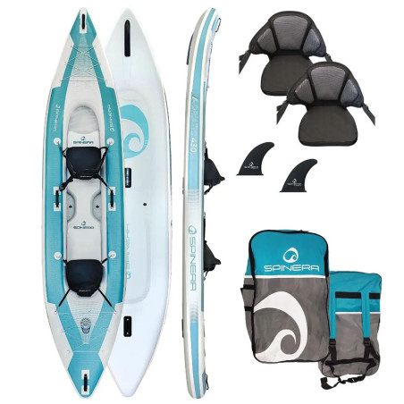 Kayak gonflable spinera adriatic 430 light