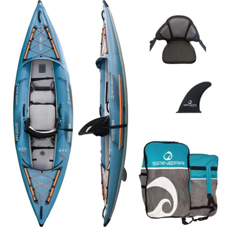 Kayak gonflable spinera tenaya 120 1p