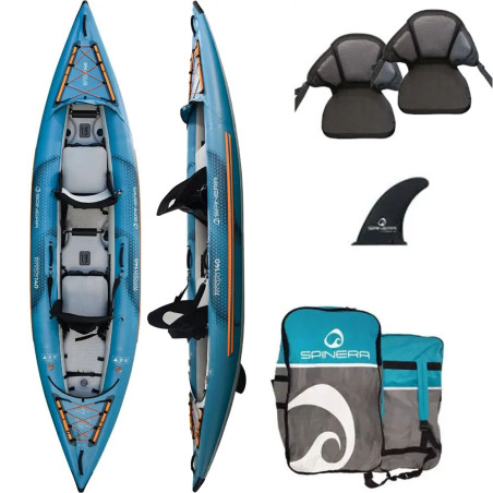 Kayak gonflable spinera tenaya 140 2p