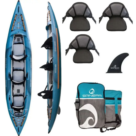 Kayak gonflable spinera tenaya 160 3p