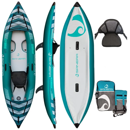 Kayak gonflable spinera hybris 320