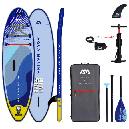 Paddle gonflable enfant ado aqua marina vibrant 8.0