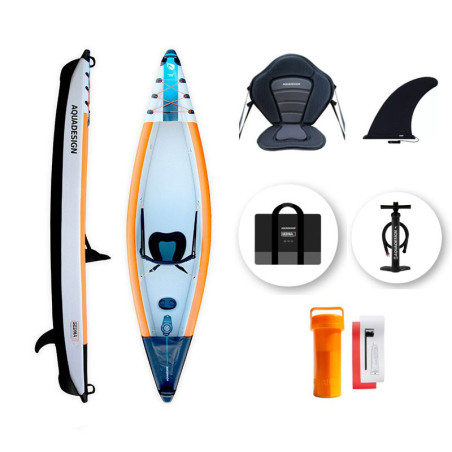 Kayak gonflable aqua design sedna 350