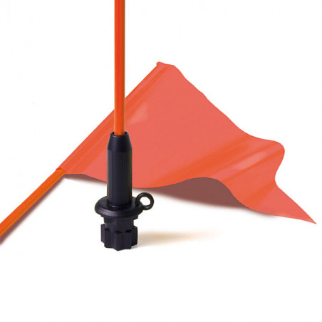 DRAPEAU ORANGE RAILBLAZA 