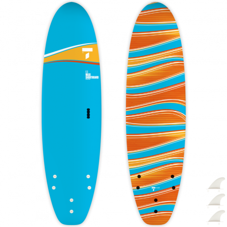SURF TAHE PAINT MAXI SHORTBOARD 6.6