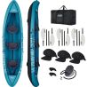 Kayak gonflable aqua marina pure air sparkle 3 places 390