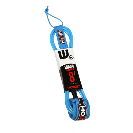 LEASH DE SUP/SURF HOWZIT BLEU