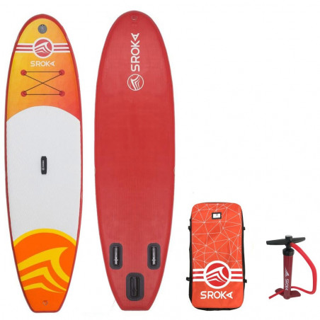 PADDLE GONFLABLE SROKA MALIBU FUSION ORANGE 10.6