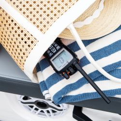 Vhf portable cobra bluebound 350