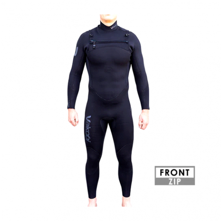 Combinaison Flexforce 4/3 front zip noir VAIKOBI