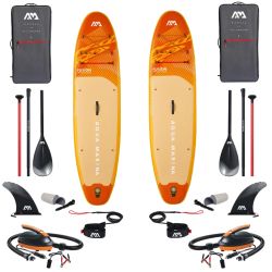 PACK Paddle FUSION 10.10 AQUA MARINA x 2
