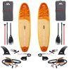 PACK Paddle FUSION 10.10 AQUA MARINA x 2