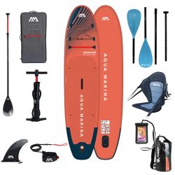 PACK complet Paddle kayak gonflable MONSTER 12.0 AQUA MARINA