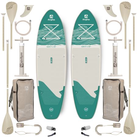 PACK PADDLE GONFLABLE AIRGLISS SUN 11.0 X2