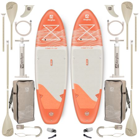 PACK PADDLE GONFLABLE AIRGLISS COMET 11.0 X2