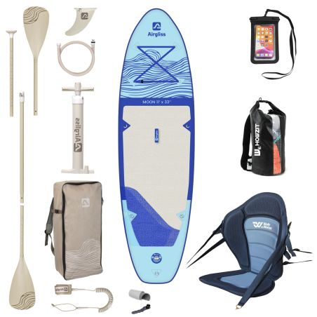 Pack MOON + Dosseret + Sac étanche 30 l + pochette portable