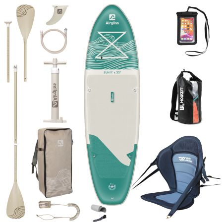 Pack SUN + Dosseret + Sac étanche 30 l + pochette portable