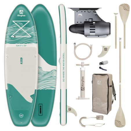 Pack paddle SUN + moteur BLUEDRIVE AQUAMARINA