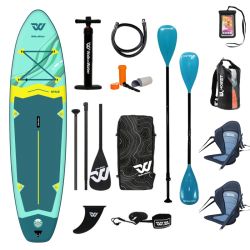 Pack Space + 2 Dosserets + pagaie dualtech + Sac étanche + pochette portable