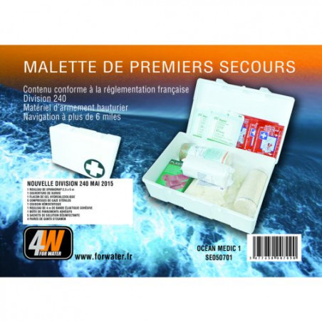 TROUSSE DE SECOURS OCEAN SEMI-HAUTURIÈRE 4WATER 