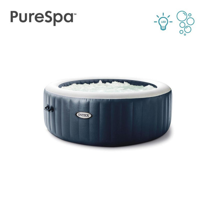 Spa gonflable 6 places rond Intex Baltik Led Wifi - OOGarden