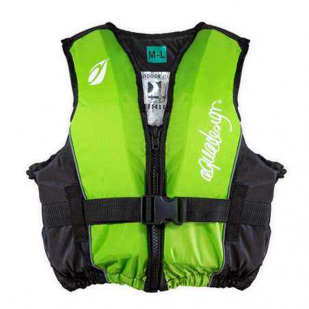 GILET AQUADESIGN OUTDOOR CLUB 70N VERT/NOIR