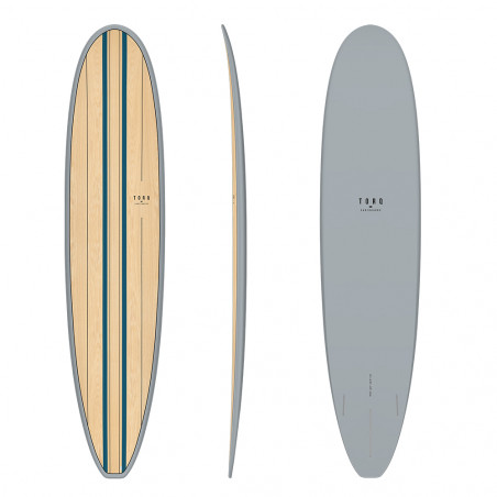 SURF LONGBOARD TORQ TET WOOD/GRIS 9.0