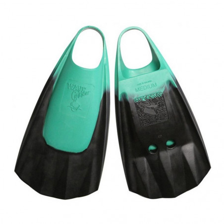 PALME BODYBOARD WAVE GRIPPER SWIM FINS VERT/NOIR