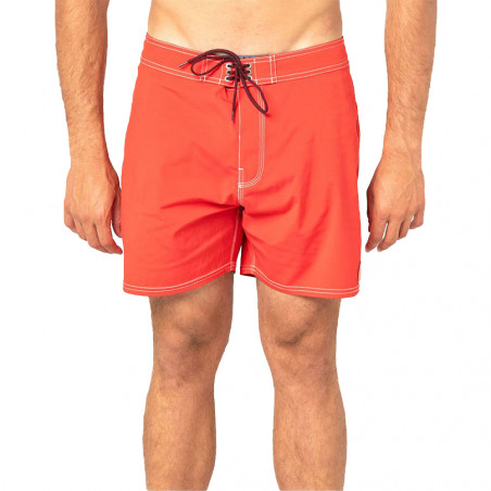 Boardshort homme Mirage Retro Scum 16" rouge RIP CURL